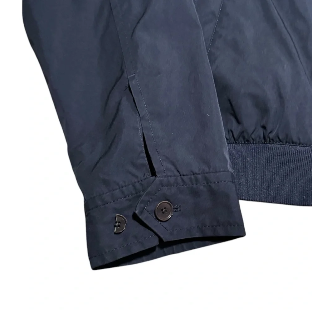 Banana Republic 2010 Polyester‎ Lightweight Black Full Zip Jacket Adult XL